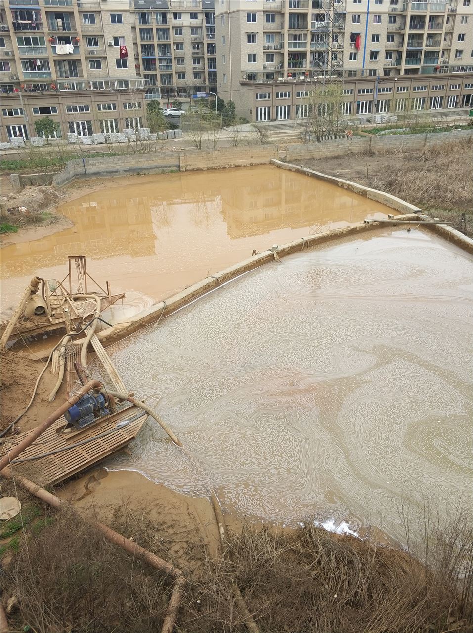 零陵沉淀池淤泥清理-厂区废水池淤泥清淤