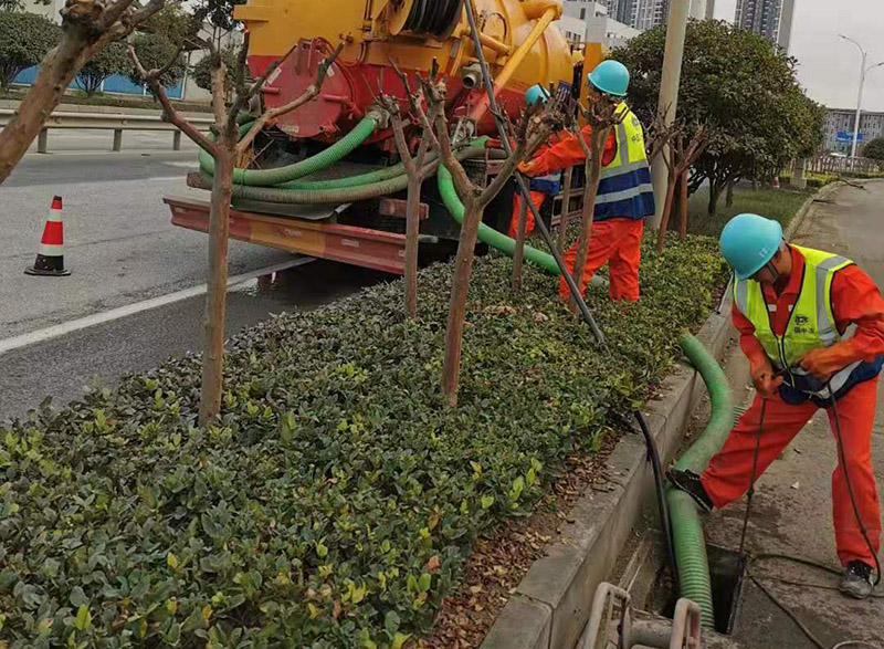 零陵市政管道清淤